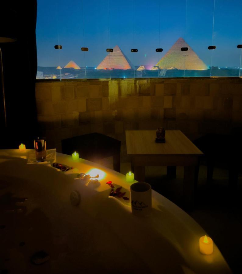 Jumeirah Pyramids View Inn Kafret el-Gabal Esterno foto