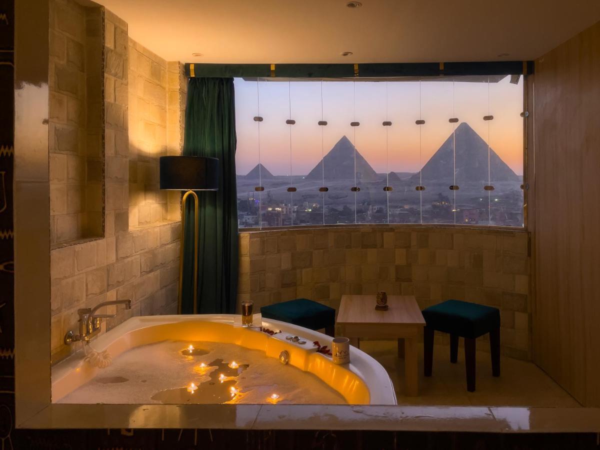 Jumeirah Pyramids View Inn Kafret el-Gabal Esterno foto