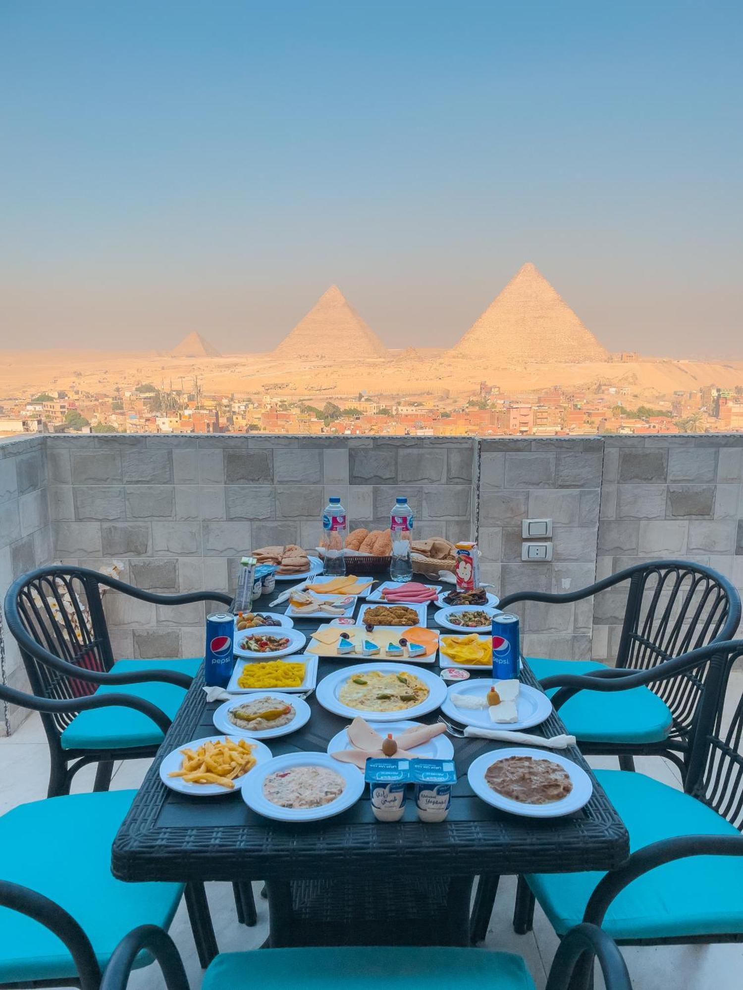 Jumeirah Pyramids View Inn Kafret el-Gabal Esterno foto