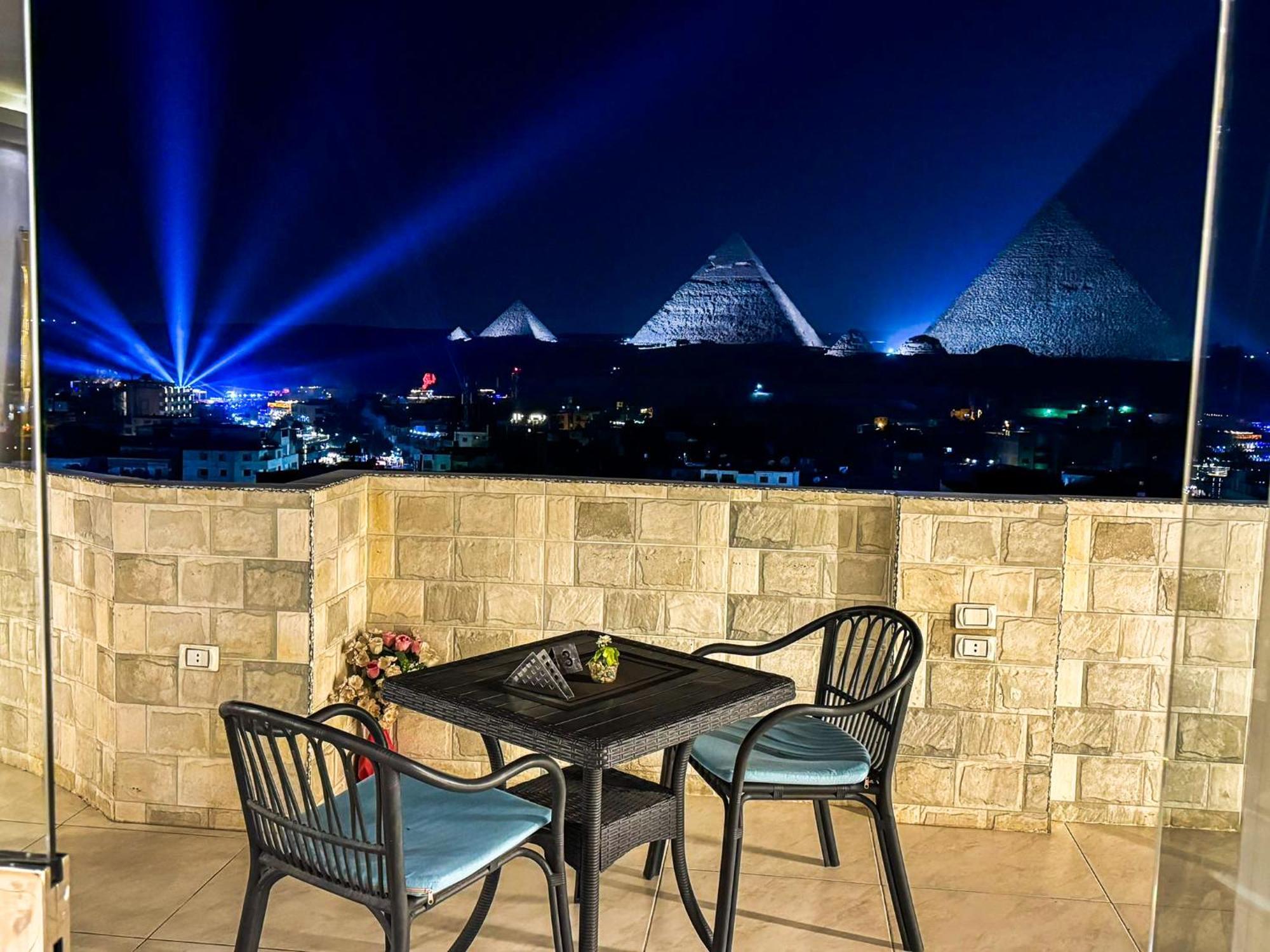 Jumeirah Pyramids View Inn Kafret el-Gabal Esterno foto