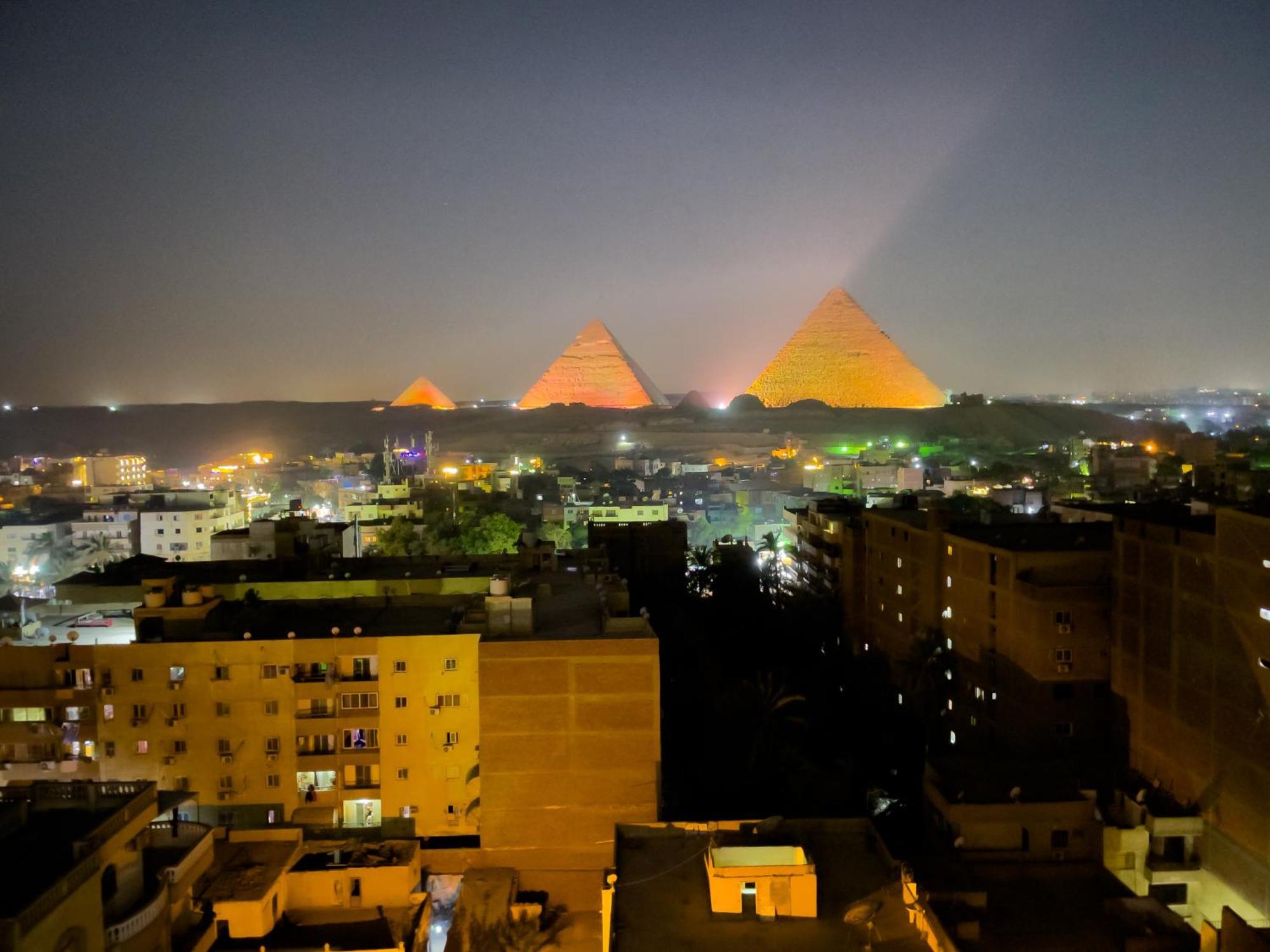 Jumeirah Pyramids View Inn Kafret el-Gabal Esterno foto